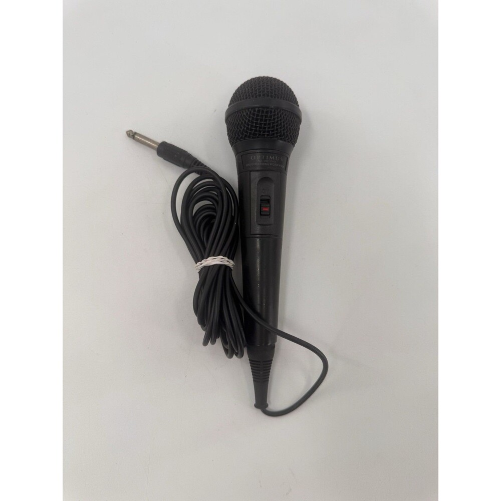 RadioShack Optimus 33-3021 Dynamic Wired Uni Directional Microphone 12' Cable